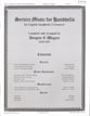 Service Music for Handbells Handbell sheet music cover